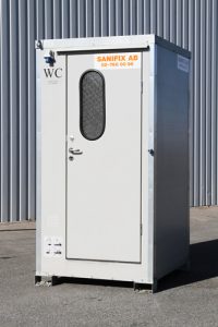 WC toalett singel – Isolerad